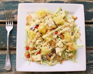 Crunchy Poppyseed Chicken Salad