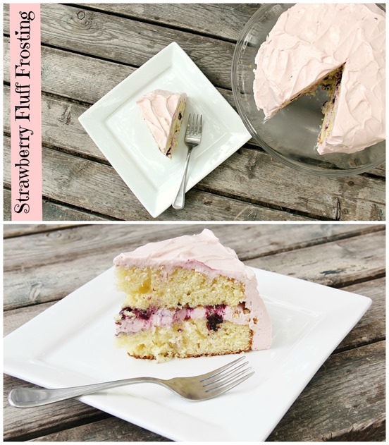 Strawberry Frosting Collage
